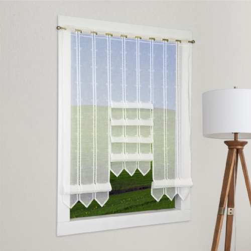 Geyer - n�hfreie Raff-Gardine Clip-Rollo Raffrollo Raff-Panneaux